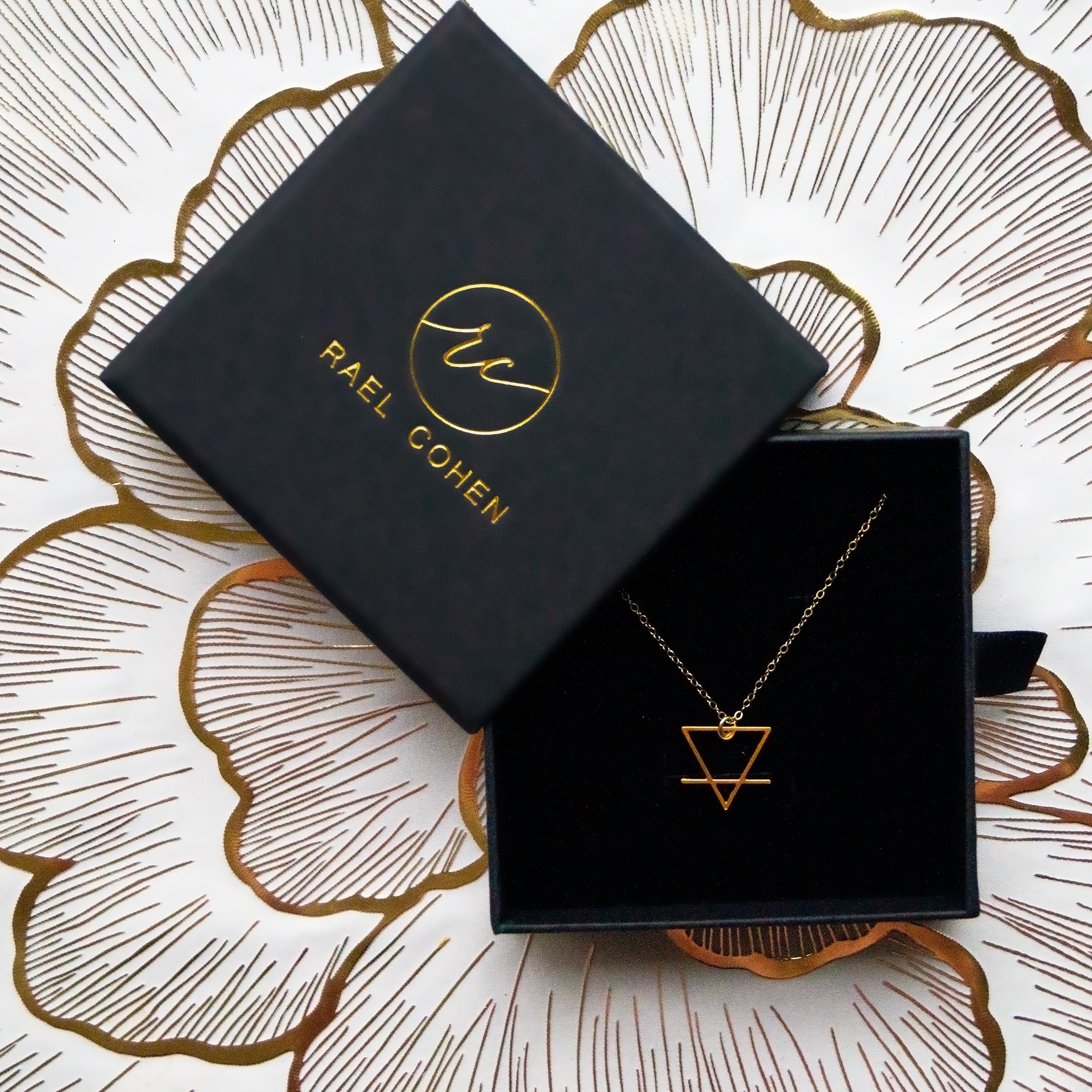 Triangle Necklace | For Earth Signs