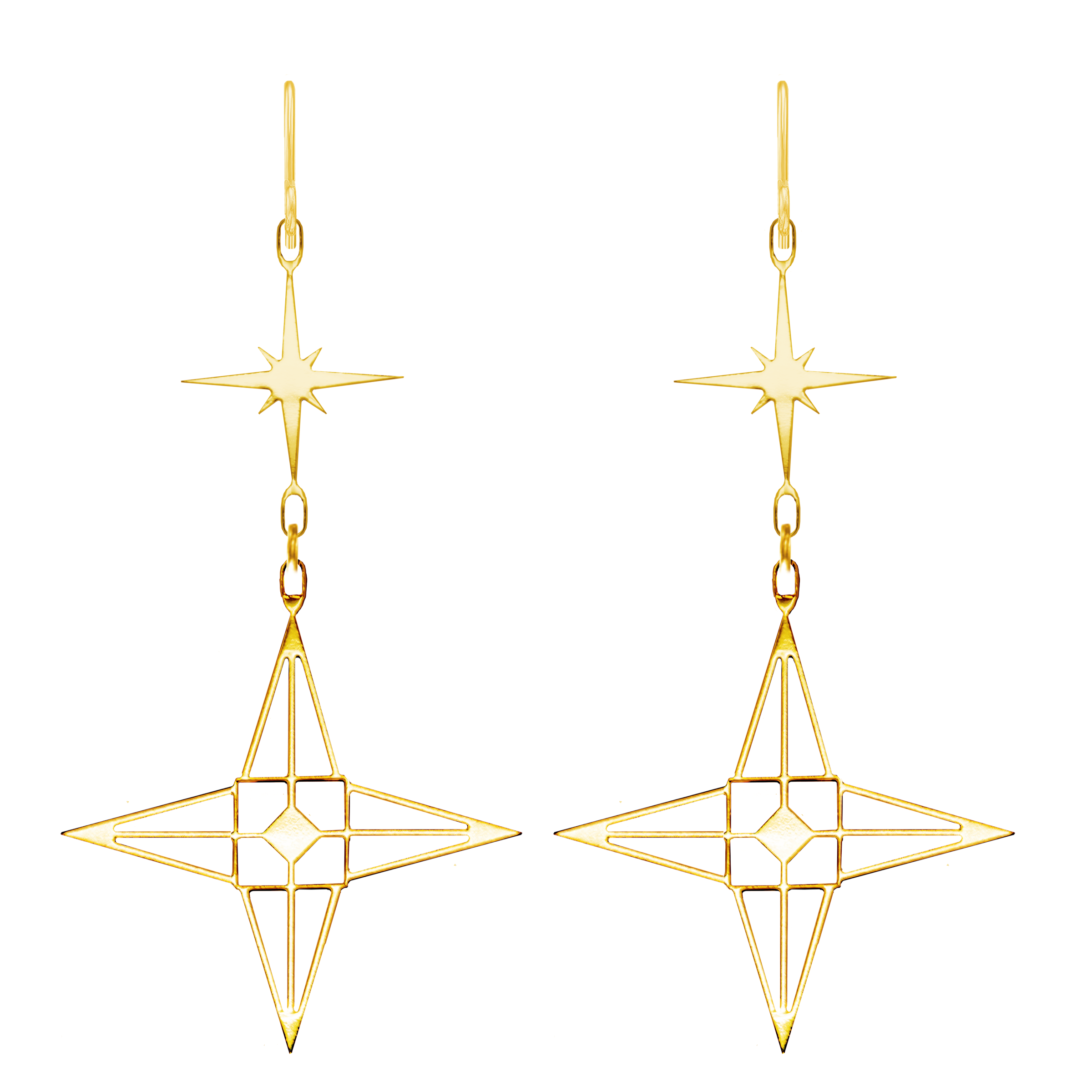 North Star Jewelry - Celestial Earrings