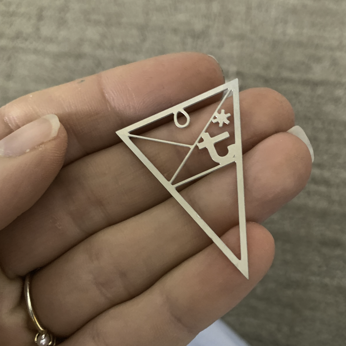 Rael Cohen Customized Pendant In Silver