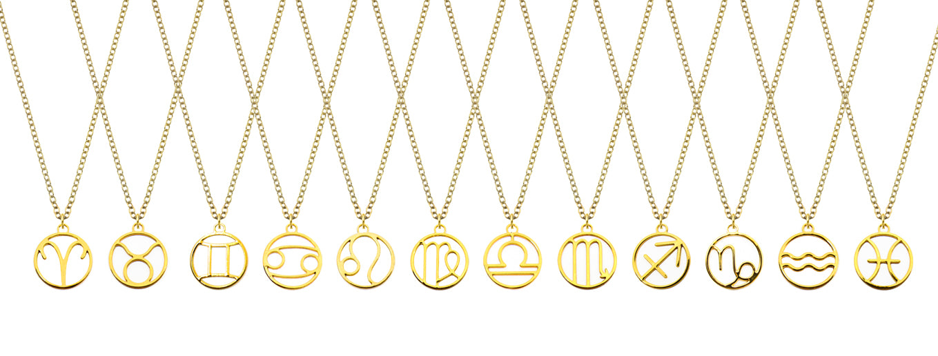 Zodiac Sign Necklace Colection