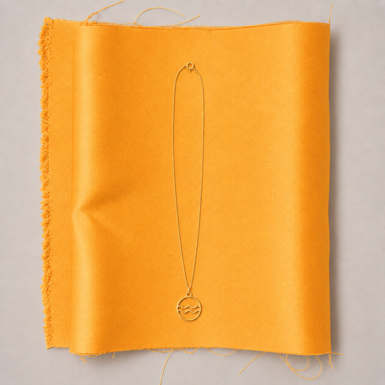 Aquarius Necklace - Zodiac Sign Necklace