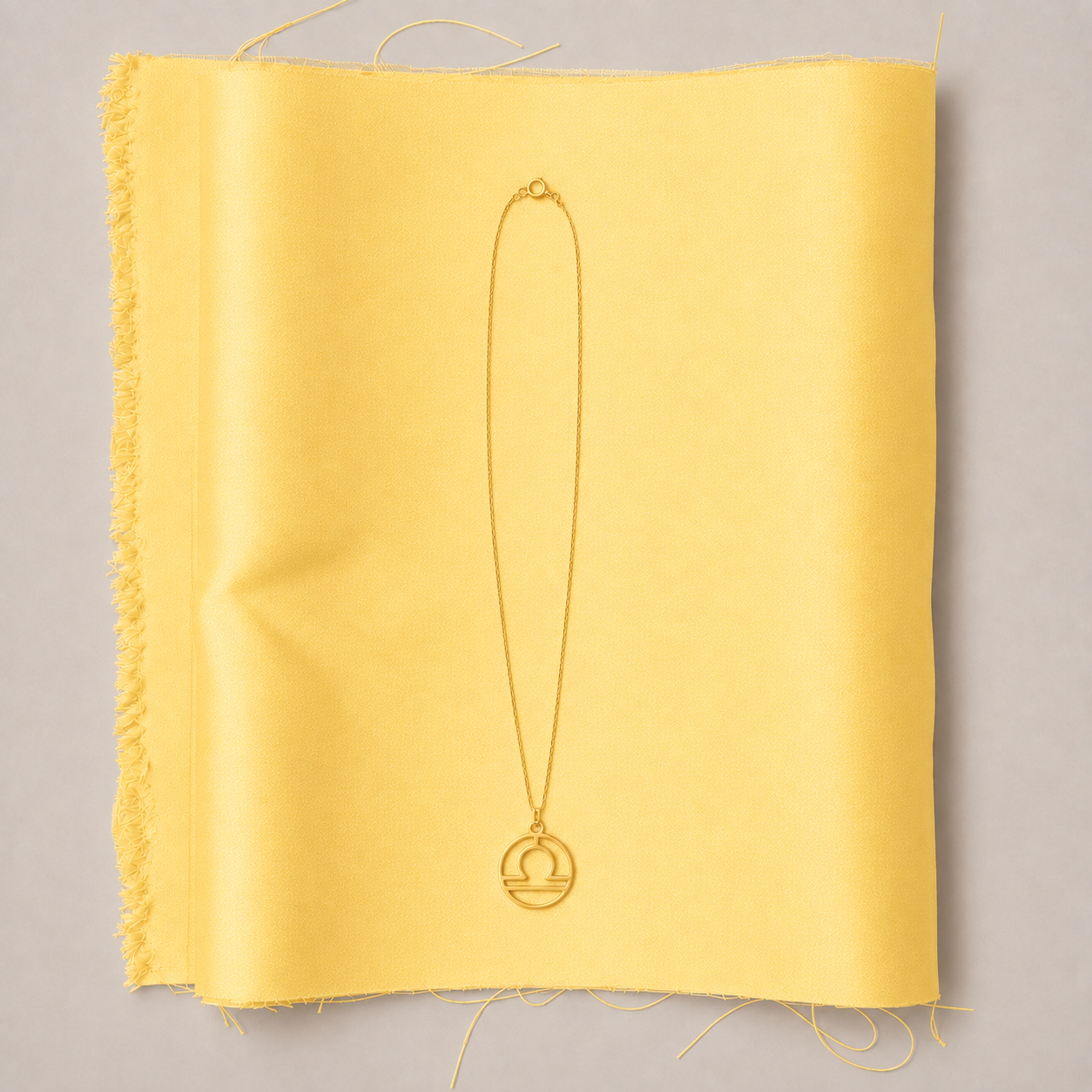 Libra Necklace - Zodiac Sign Necklace