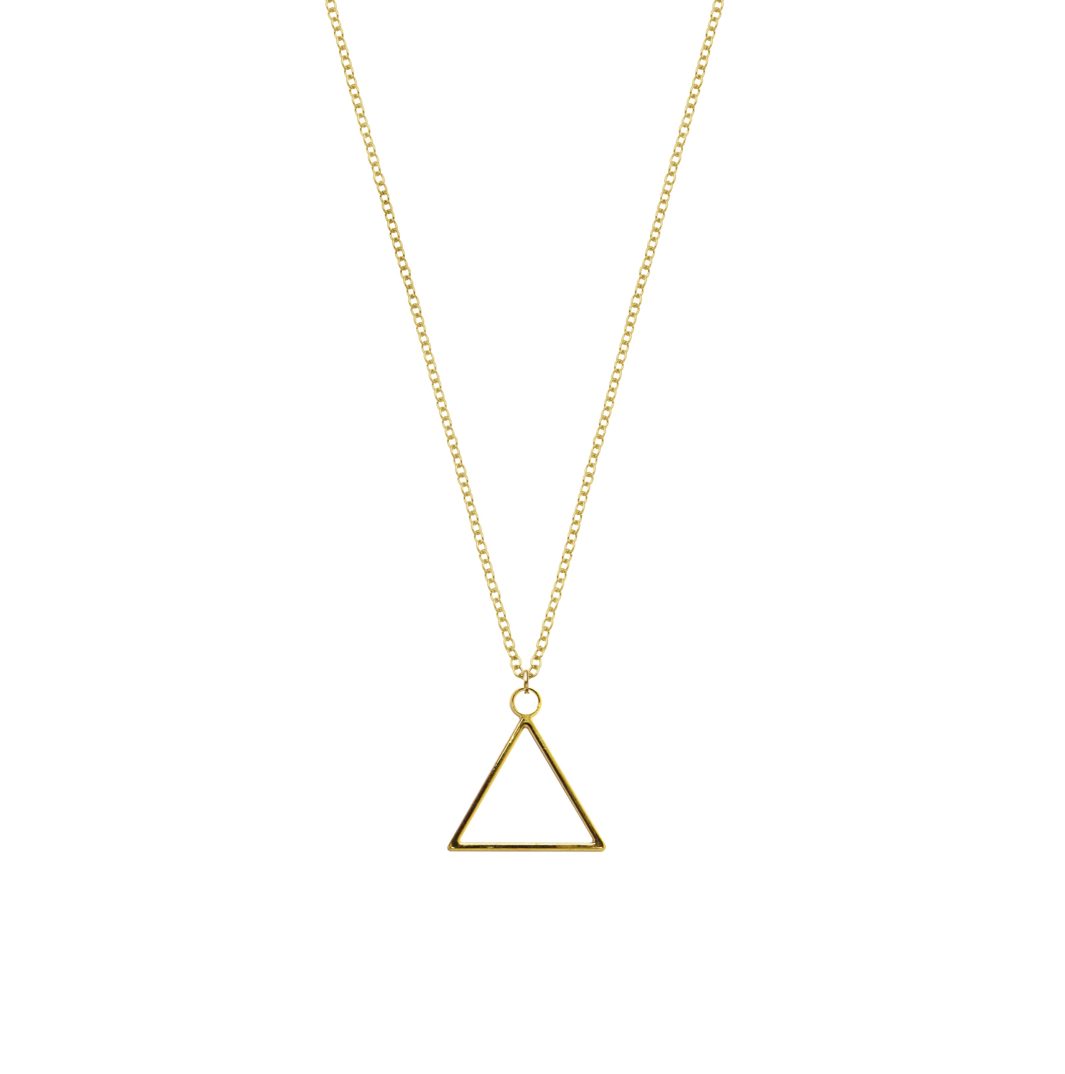 Element Necklace Gift Set | Simple Triangle Necklaces