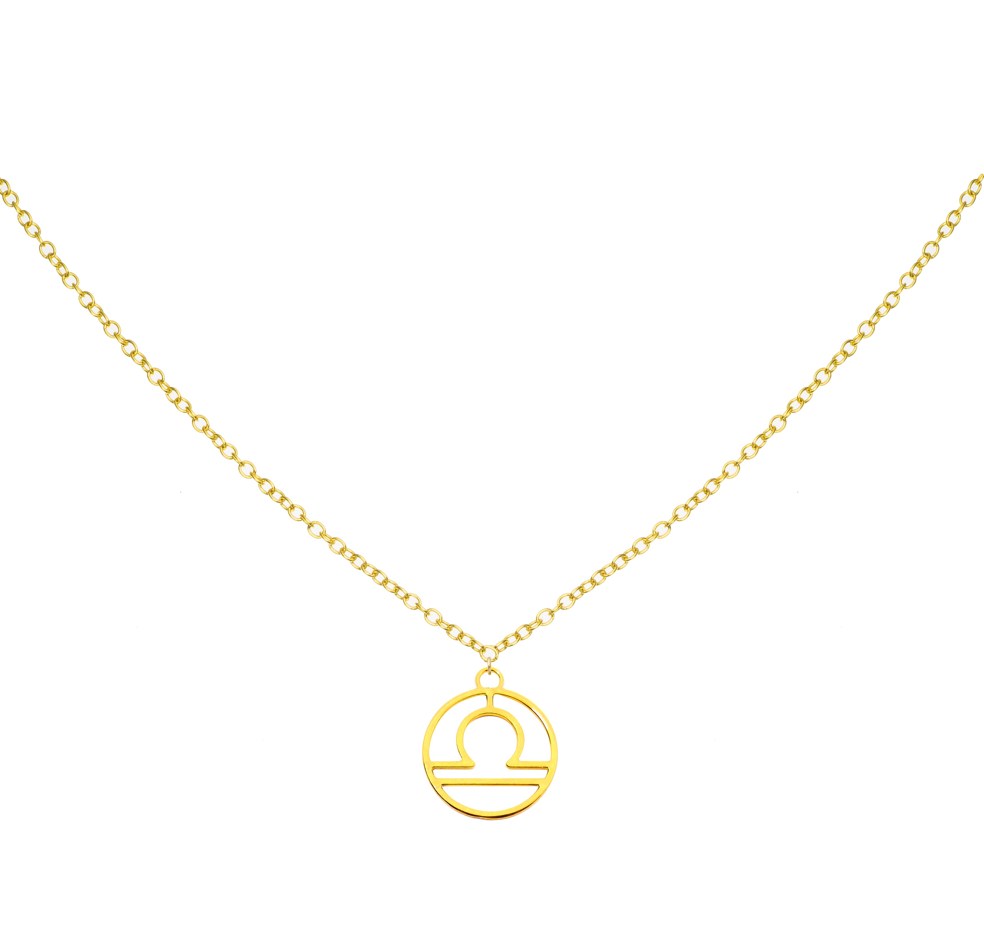 Libra Necklace - Zodiac Sign Necklace