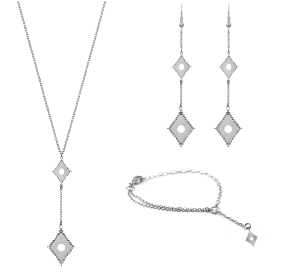 Diamond Drop Jewelry Gift Set