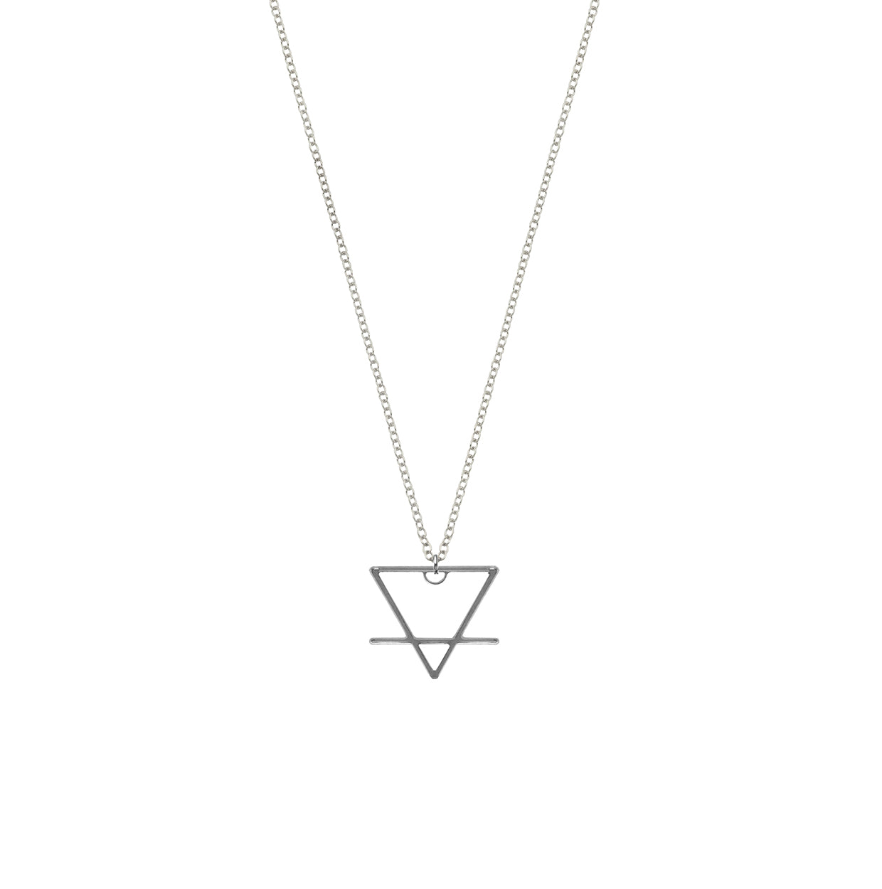 Earth Sign Element Necklace | Simple Triangle Necklace