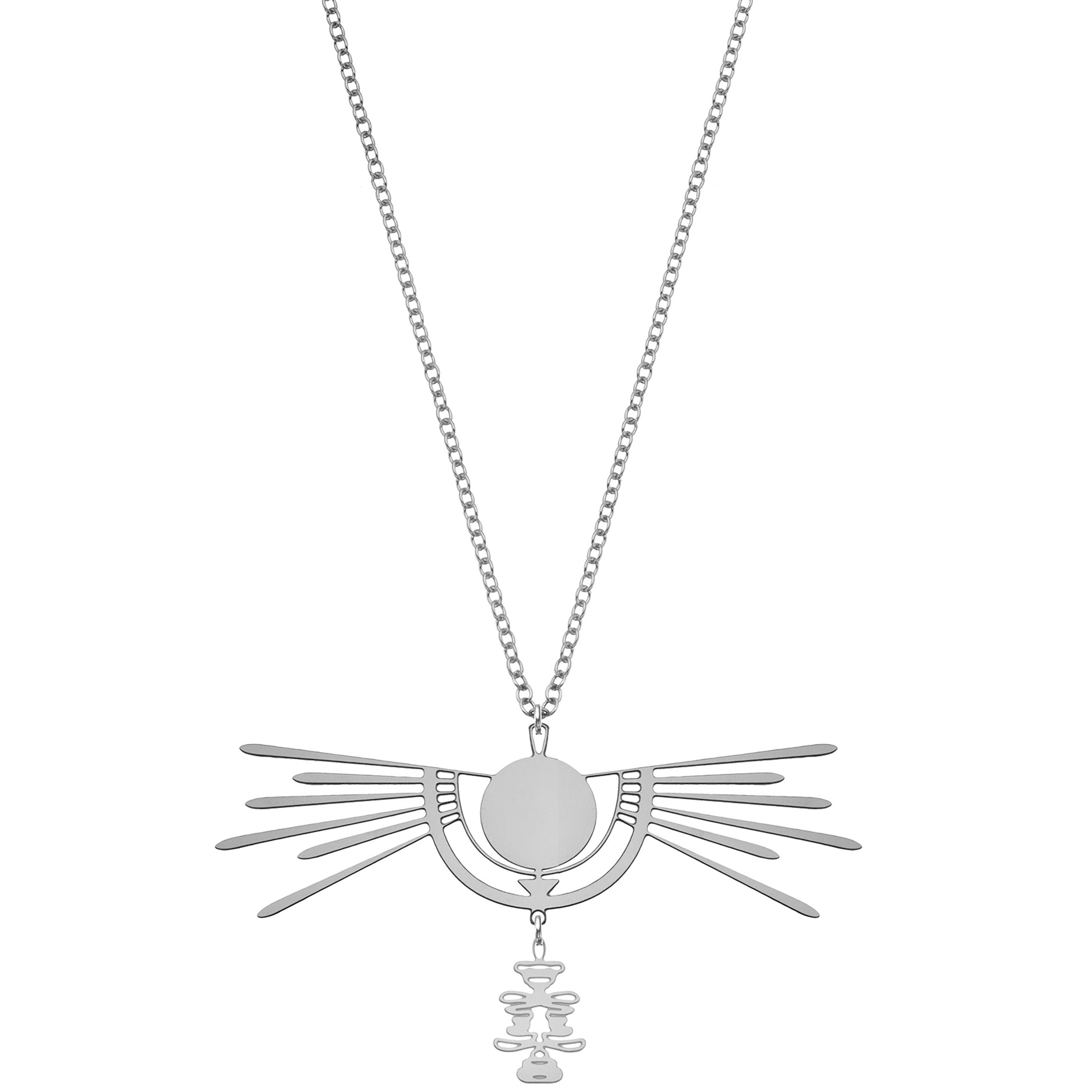 Egyptian Pendant Necklace | Ra Symbol