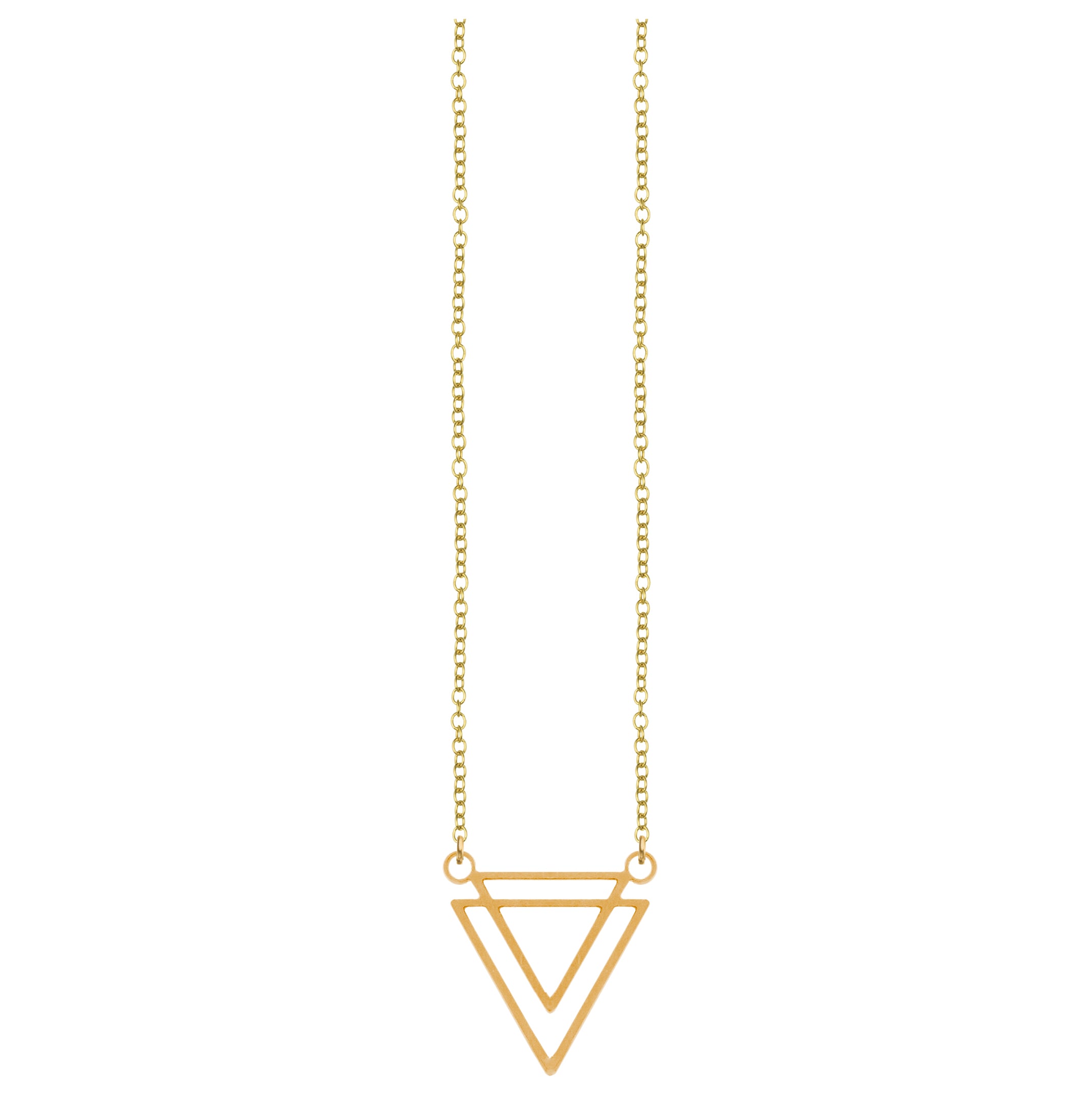 Dual Triangle Necklace