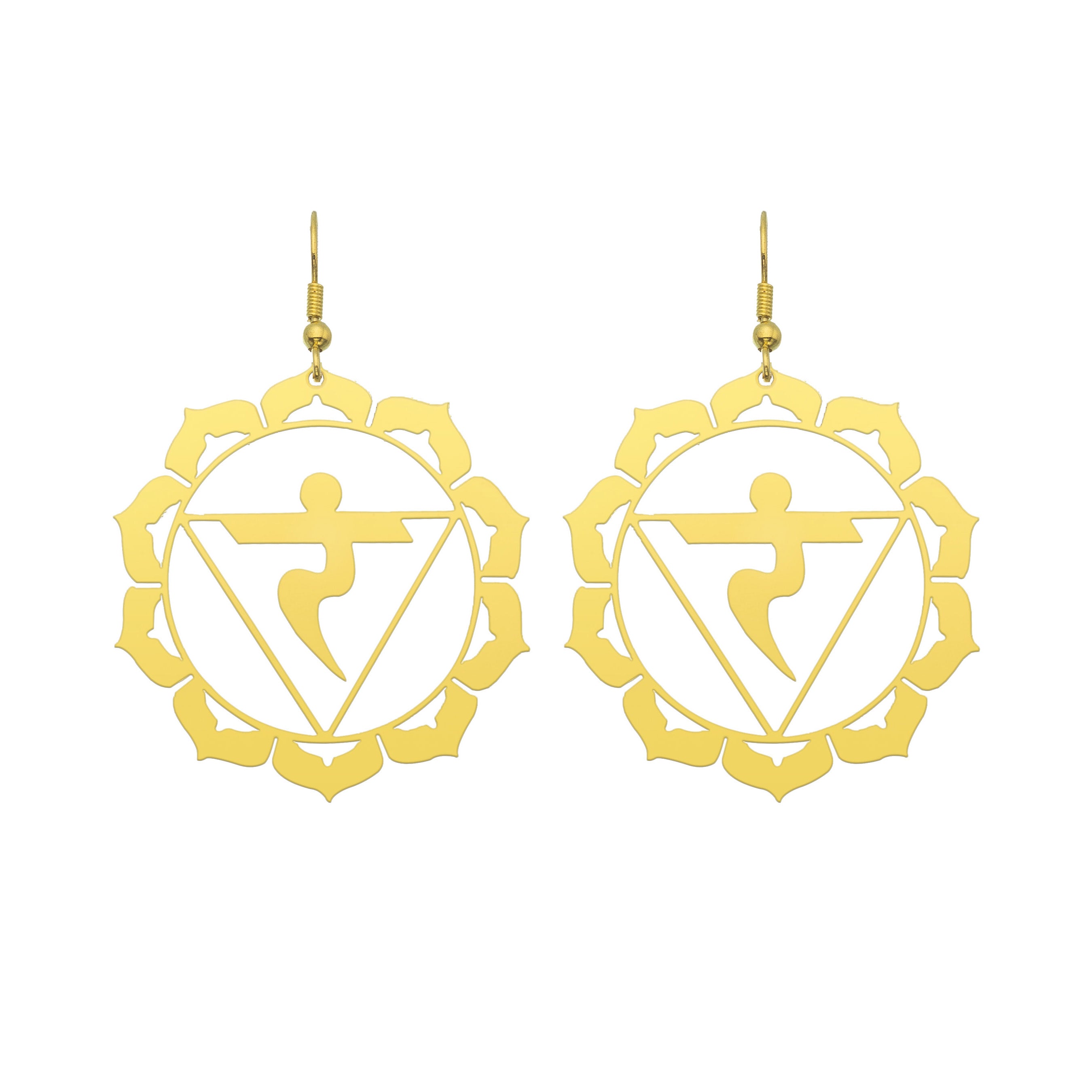 Solar Plexus Chakra Earrings | Chakras Jewelry