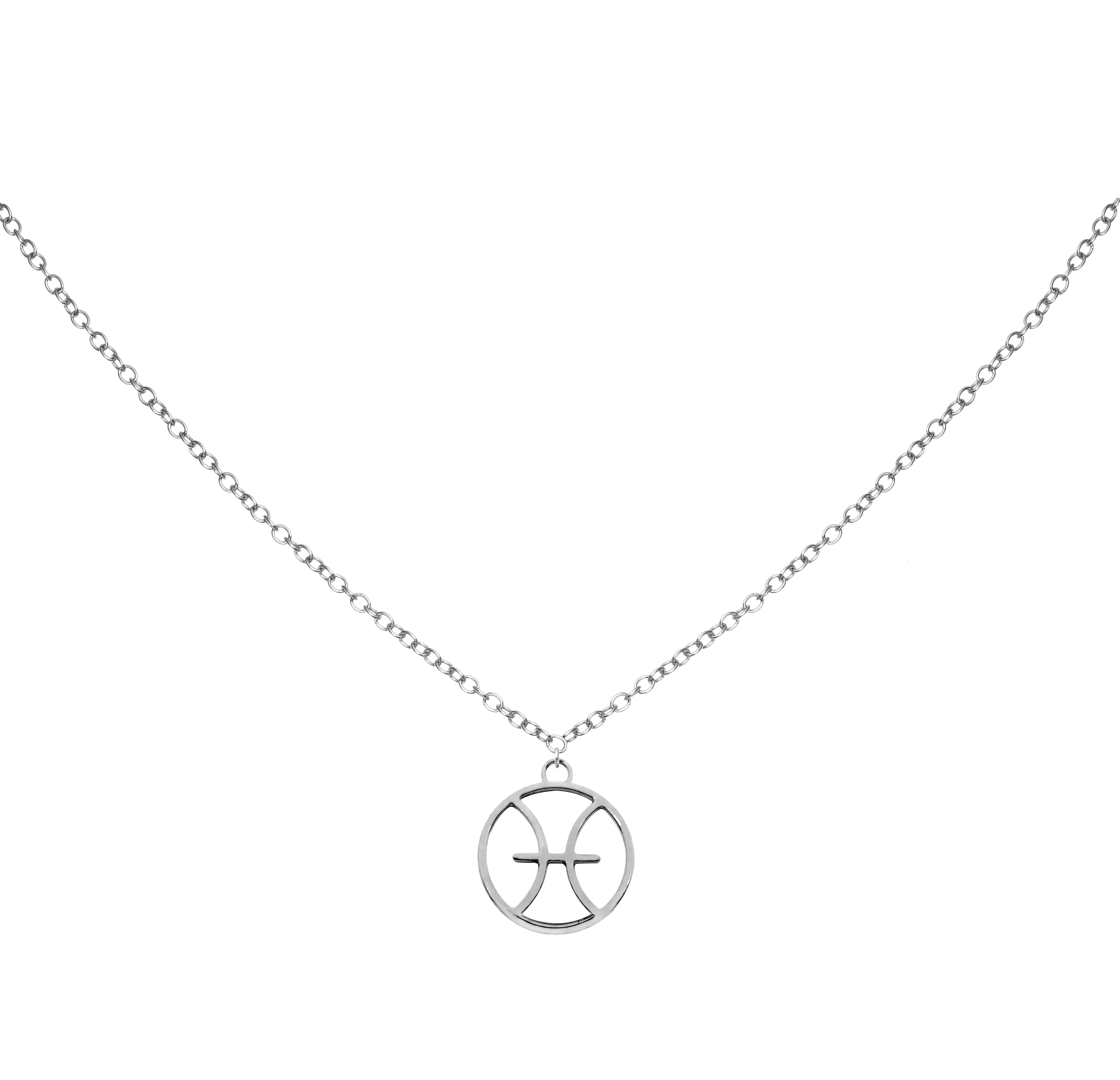 Pisces Necklace - Zodiac Sign Necklace